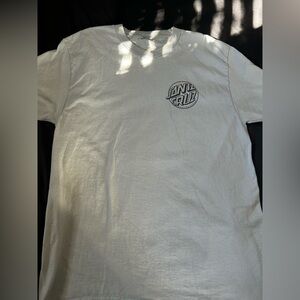 Santa Cruz Skateboards light blue Short Sleeve Tee